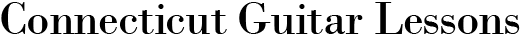 Connecticut Guitar Lessons